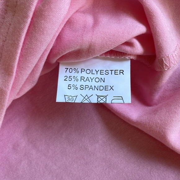 NWT Gracyoga Pink Boho Slouchy Romper Medium - Picture 8 of 9